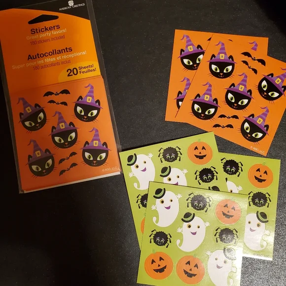20+ Packs Fall Halloween Sticker Lot - Picture 16 of 17